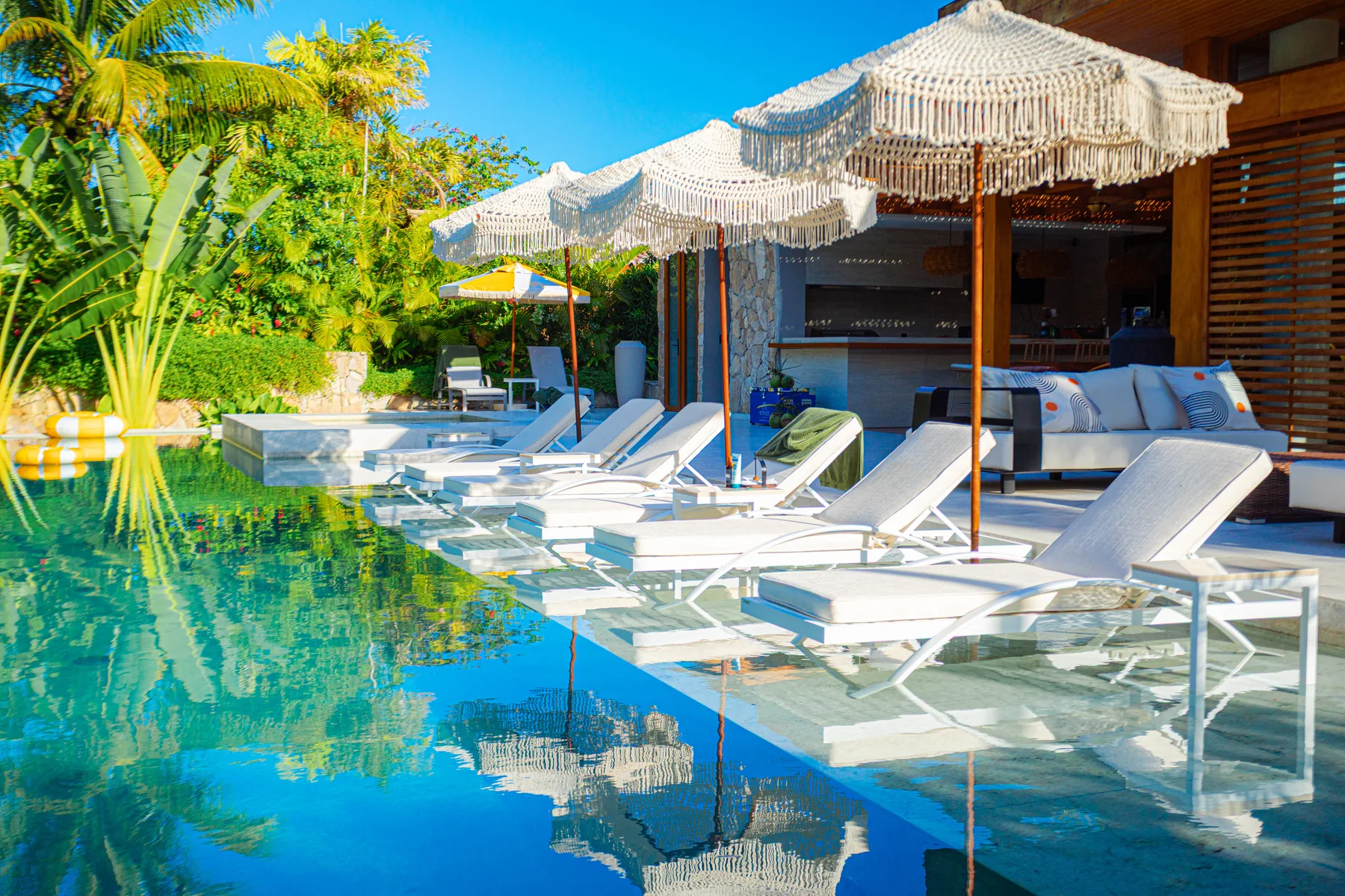 Piscina da Voyage Villas Trancoso